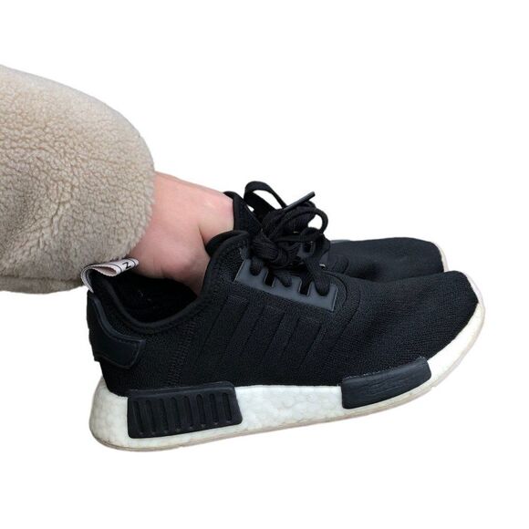 Rare 2019 adidas NMD R1 Core Black Orchid Tint Size 5 - Picture 15 of 16